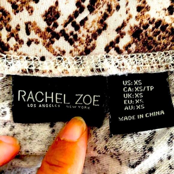 Rachel Zoe Python Pajama pants Joggers.XS - Picture 9 of 12